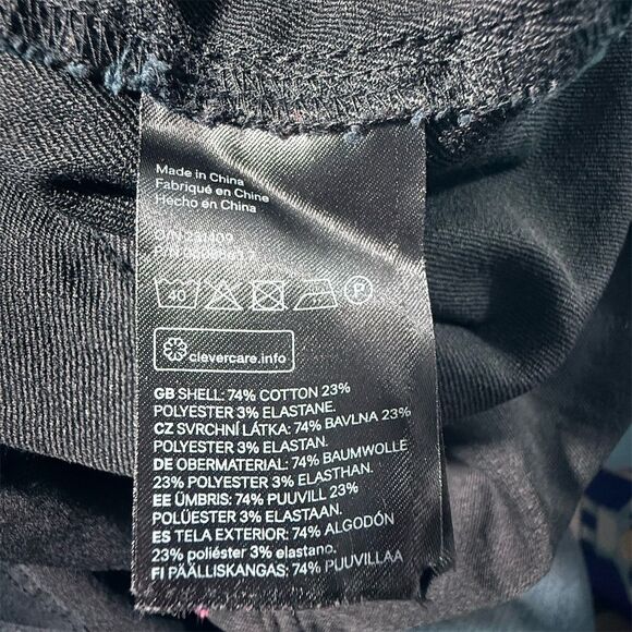 H&M Divided Women's Black Button-Front Overall Mini Dress Size 10 - Picture 8 of 8